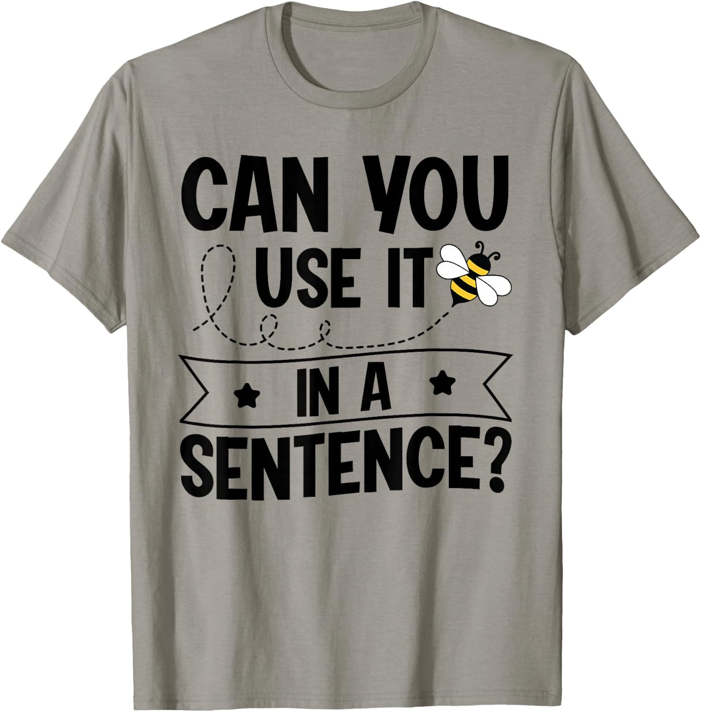 Spelling Bee School Design for a Spelling Bee champion T-Shirt - T-Shirt | Sand