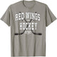 Detroit Red Wings Stars Red Officially Licensed T-Shirt - T-Shirt | Sand