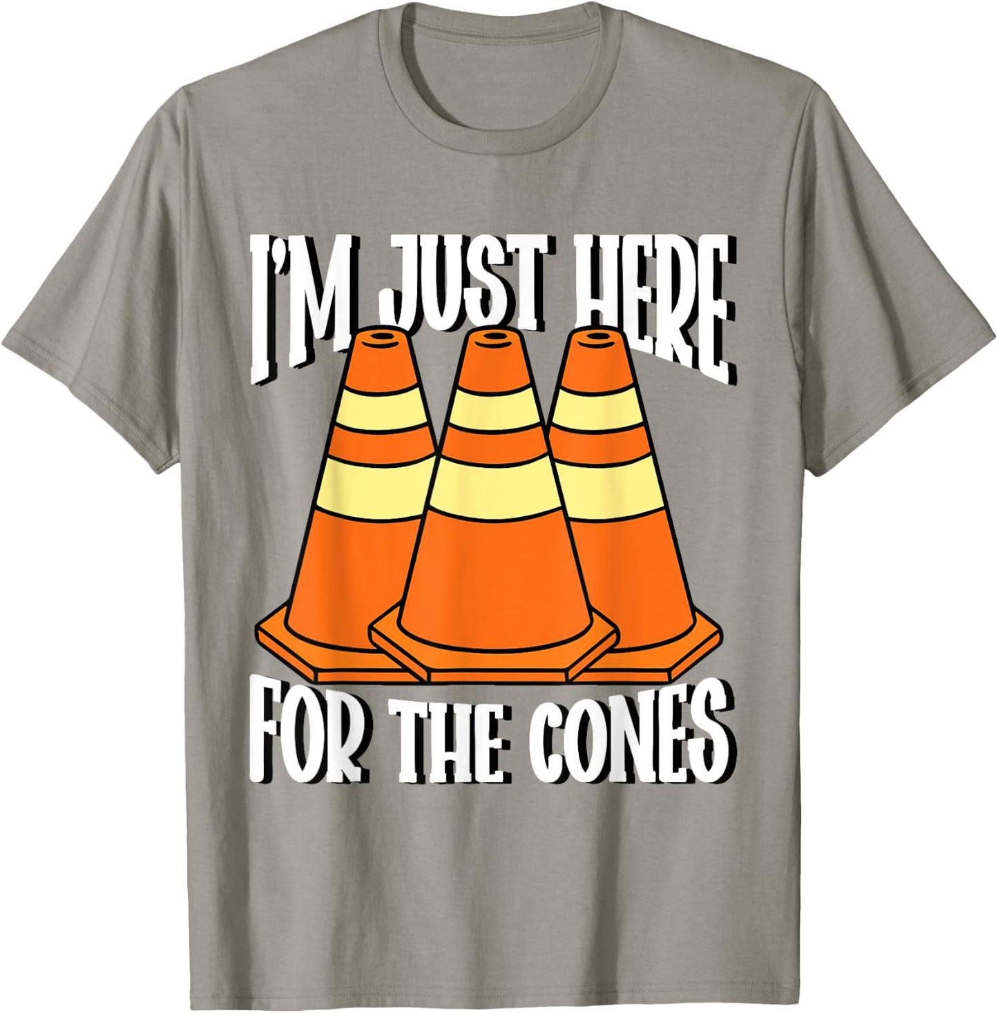 I'm Just Here For The Cones Halloween Costume T-Shirt - T-Shirt | Sand