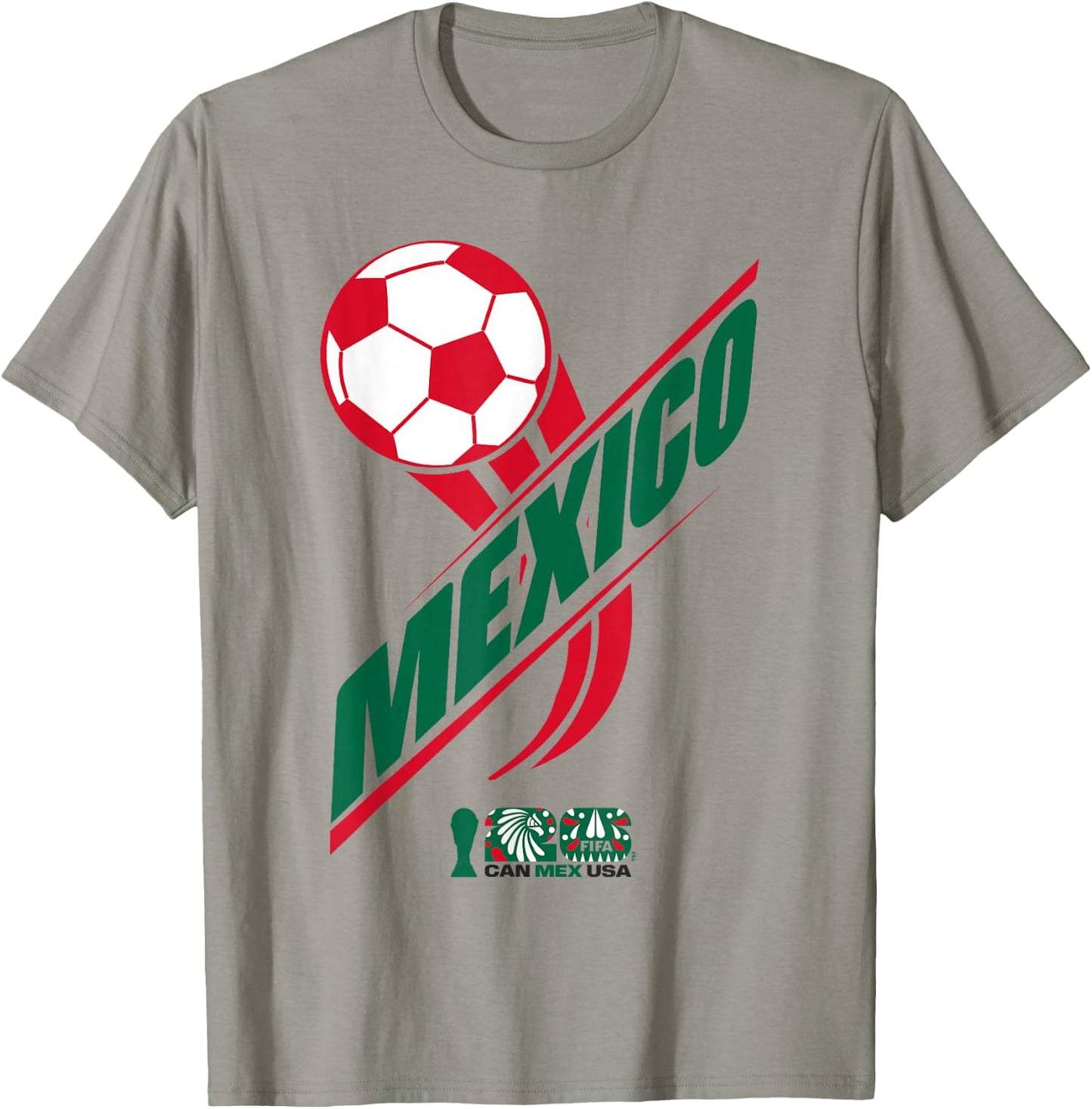 FIFA World CUP26 Mexiko Host Country Ball T-Shirt - T-Shirt | Sand