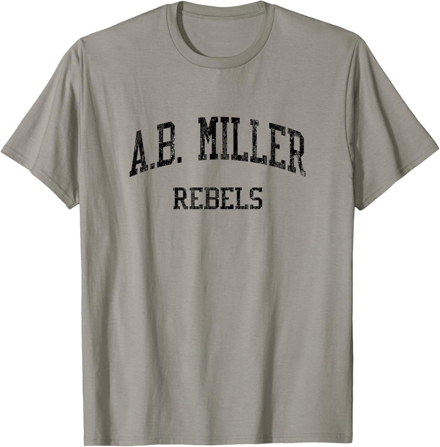 A.B. Miller High School HS Fontana CA Vintage Sports T-Shirt - T-Shirt | Sand