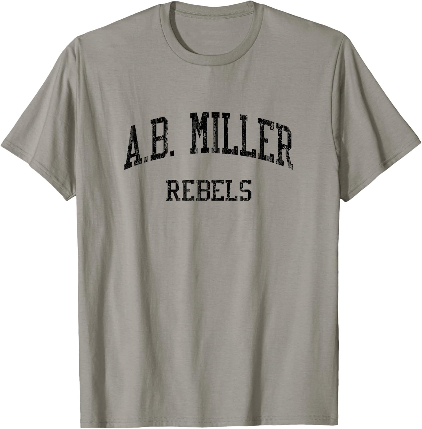 A.B. Miller High School HS Fontana CA Vintage Sports T-Shirt - T-Shirt | Sand