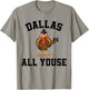 Dallas Vs All Youse Funny Thanksgiving Turkey Dallas Fan T-Shirt - T-Shirt | Sand