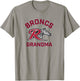 Rider University Broncs Arched Grandma T-Shirt - T-Shirt | Sand