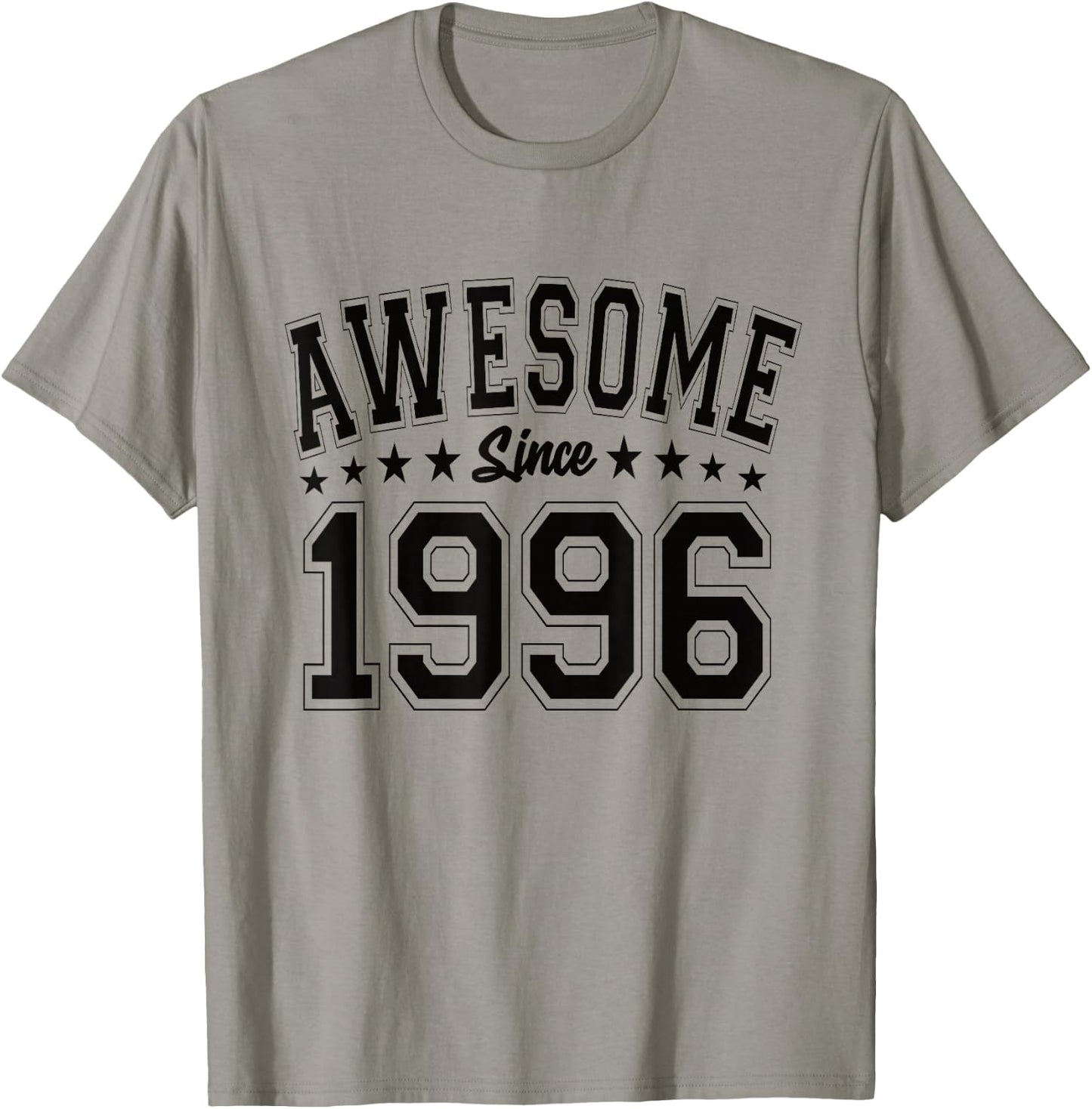 Awesome Since 1996 Birthday Awesome Vintage 1996 T-Shirt - T-Shirt | Sand