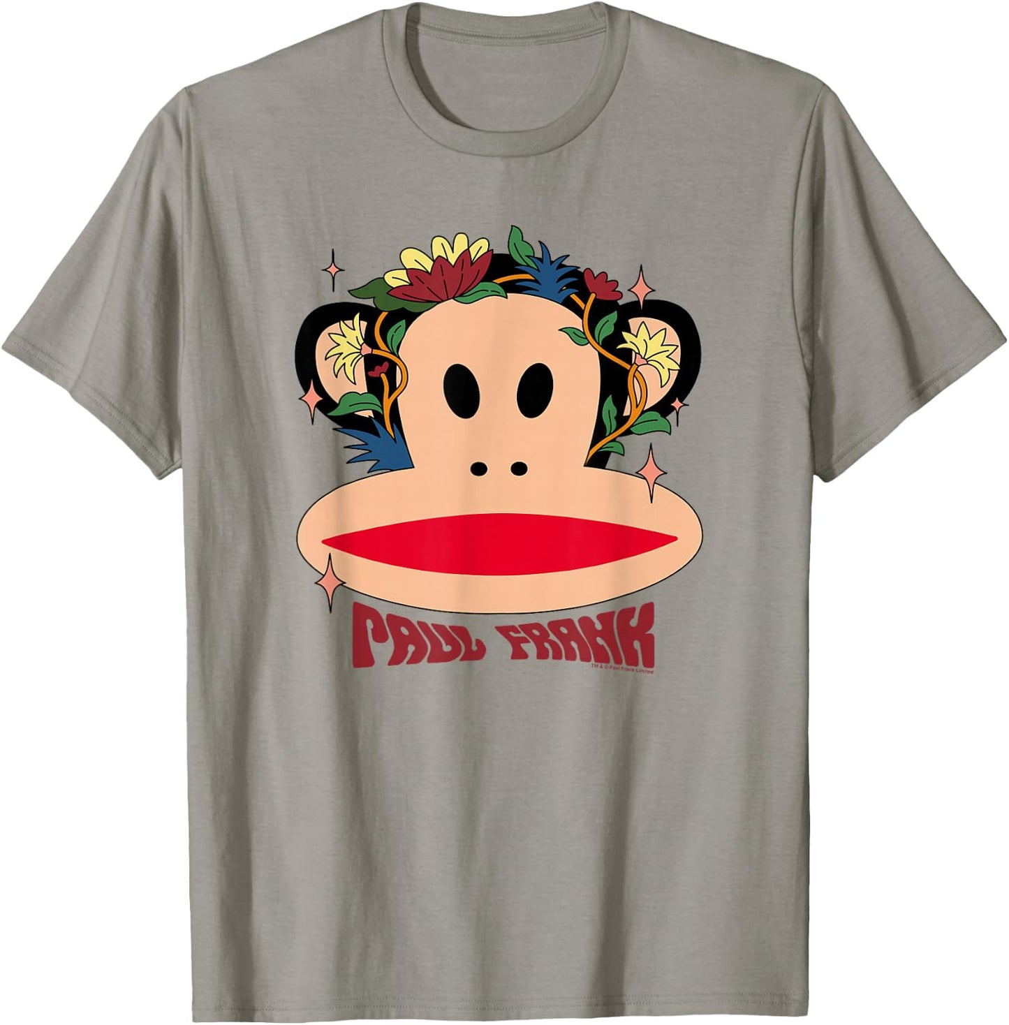 Paul Frank Julius mit Wildblumen T-Shirt - T-Shirt | Sand