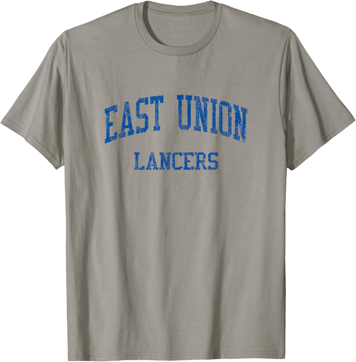 East Union High School HS Manteca CA Vintage Sports T-Shirt - T-Shirt | Sand
