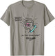 The B-52s - Bang Bang , white, S T-Shirt - T-Shirt | Sand