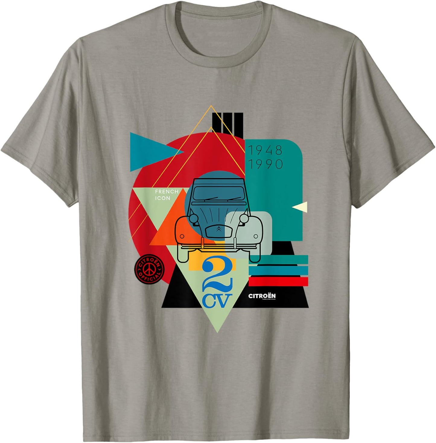 Citroën 2CV French Icon T-Shirt - T-Shirt | Sand