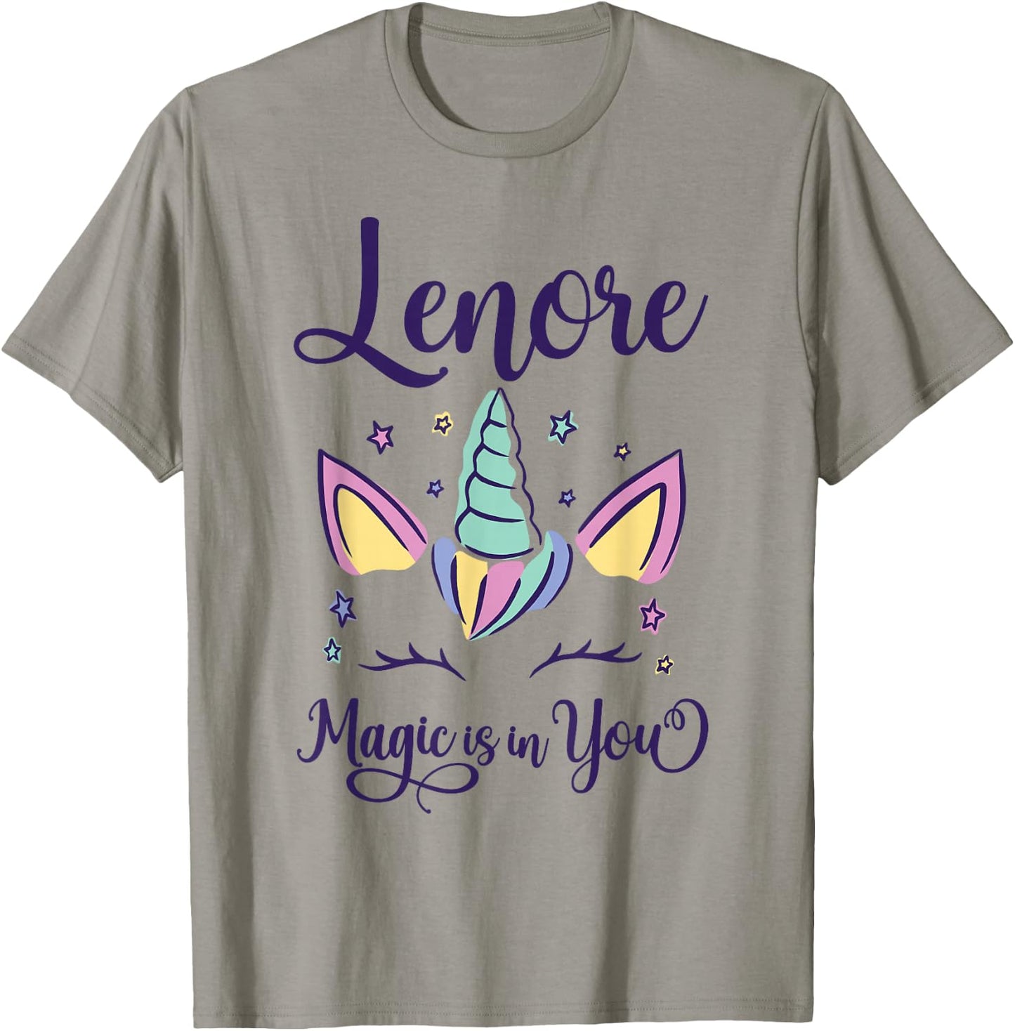 First Name Lenore Personalized Lenore T-Shirt - T-Shirt | Sand