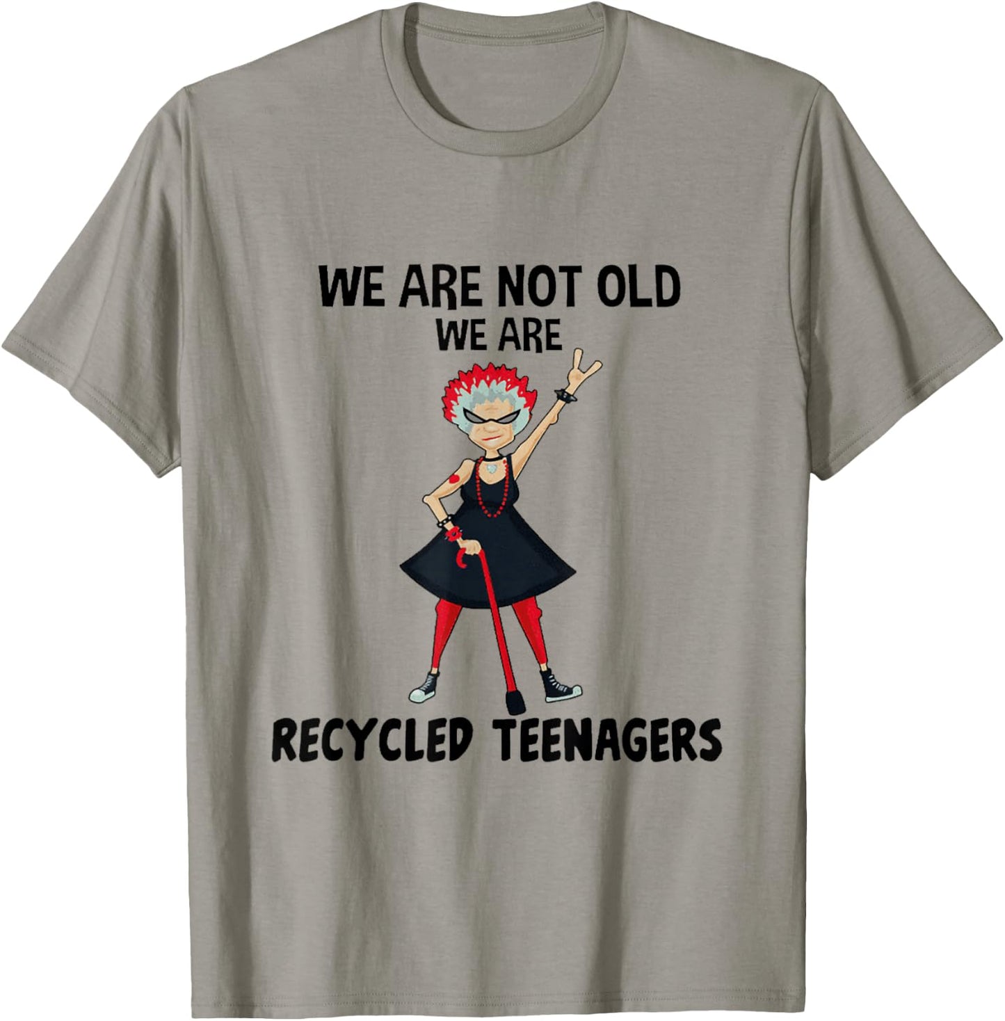 We Are Recycled Teenagers T-Shirt - T-Shirt | Sand