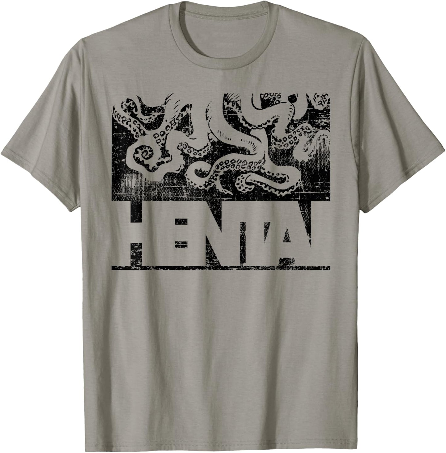 Funny Hentai Anime Shirt - Hentai Tentacle Illustration T-Shirt - T-Shirt | Sand