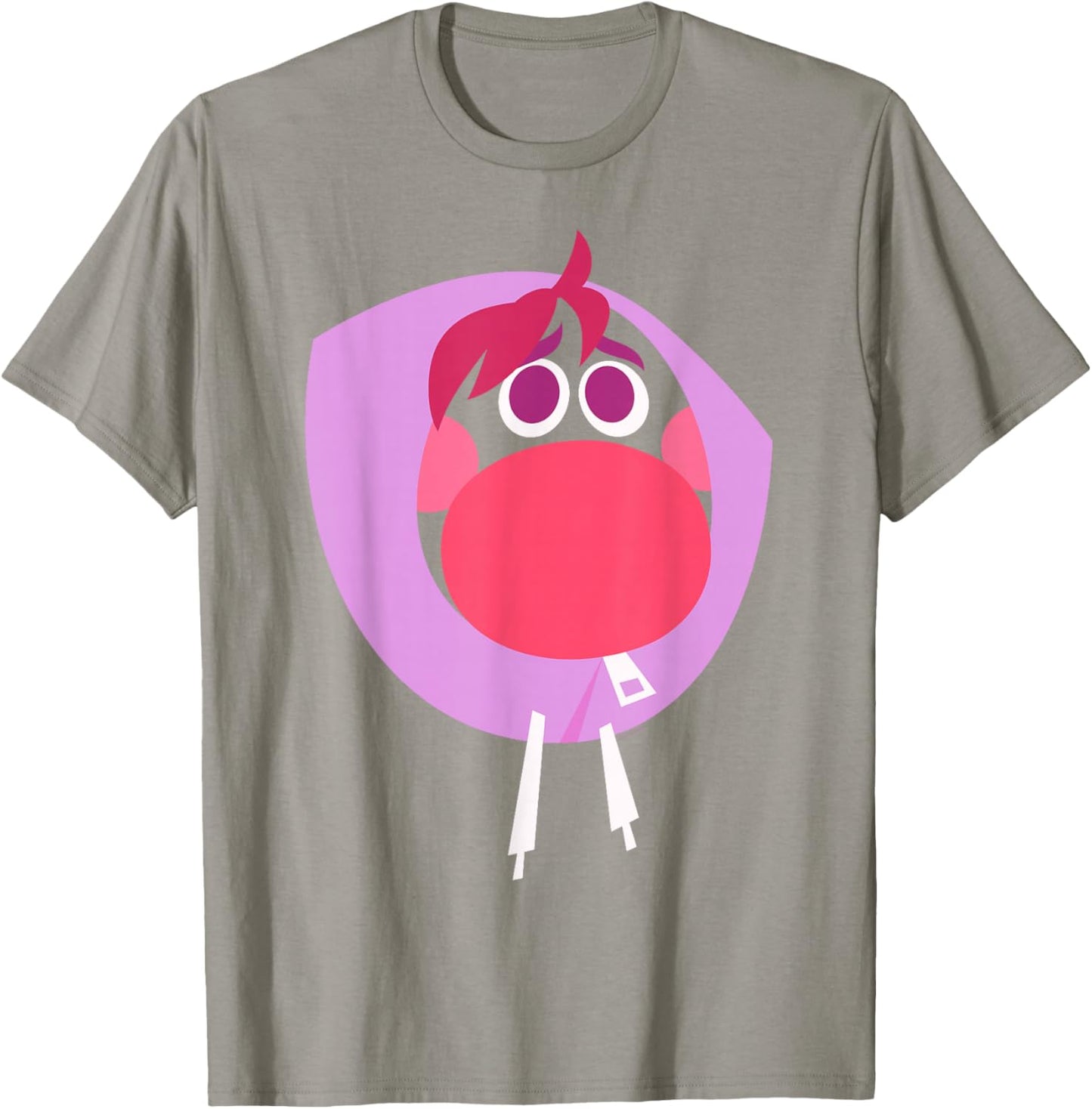 Disney and Pixar's Inside Out 2 Embarrassment Big Face , Pink, S T-Shirt - T-Shirt | Sand