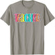 Teacher Dalmatian Dots Back To school Teacher Appreciation Men Women Girls Kids T-Shirt - T-Shirt | Sand