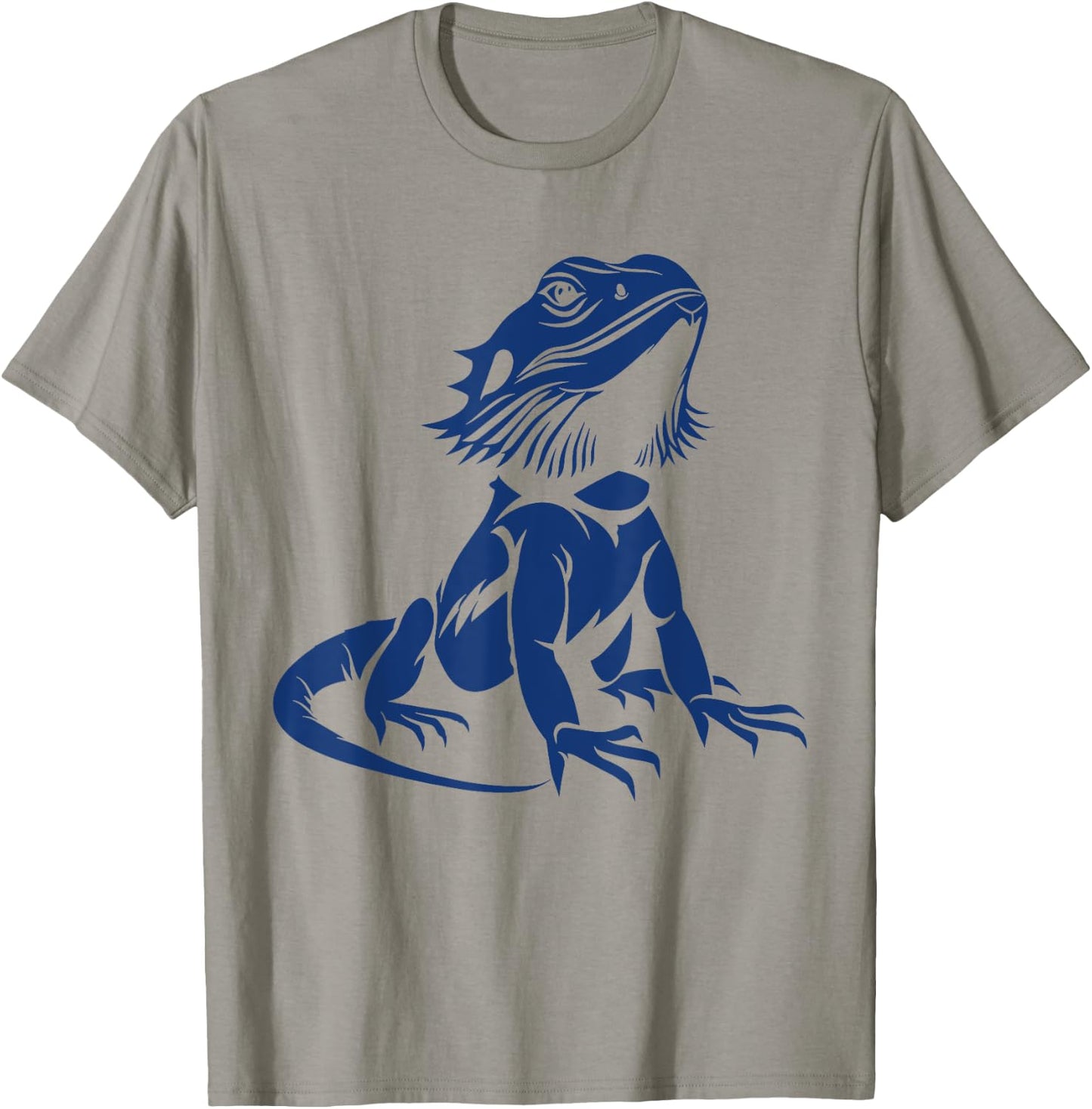 Cute Reptile Lizard Humor Pogona Simple Bearded Dragon T-Shirt - T-Shirt | Sand