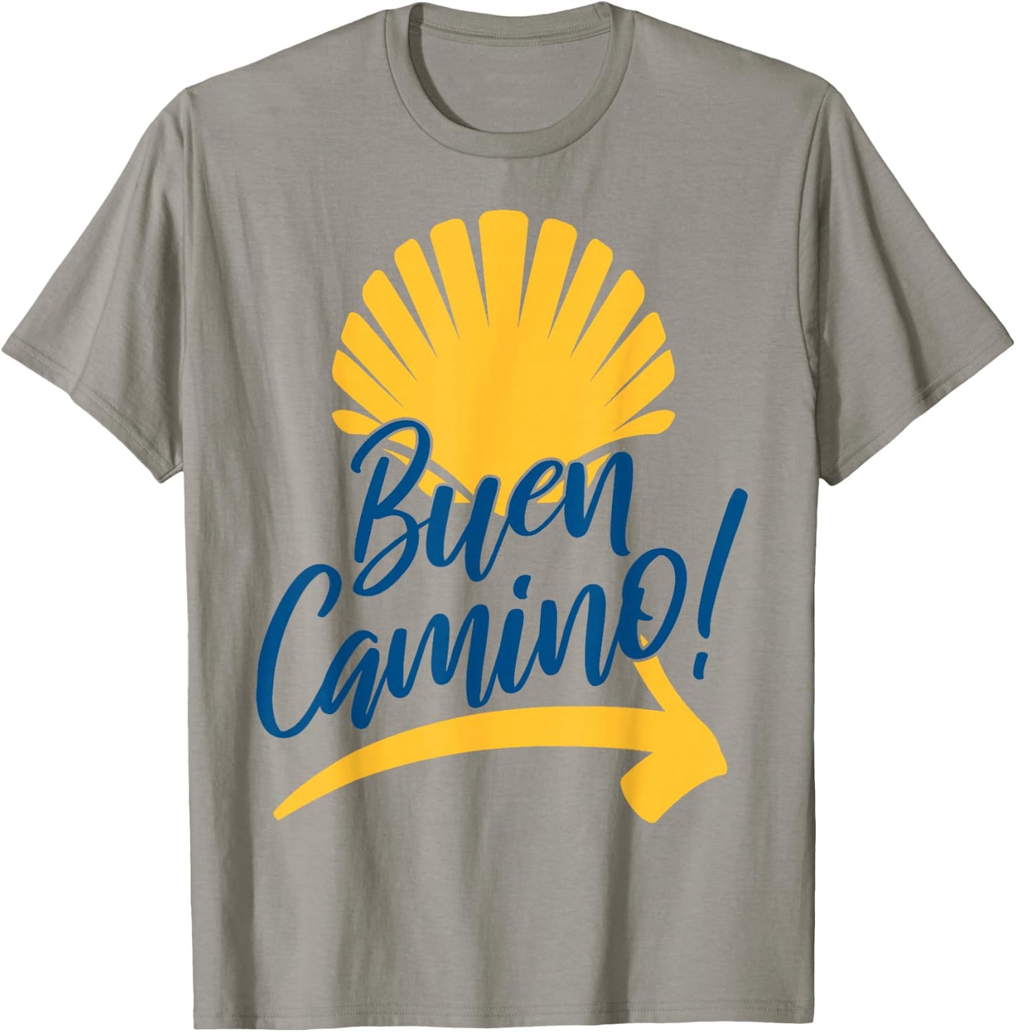Buen Camino Pilgrimage Camino De Santiago Hiker T-Shirt - T-Shirt | Sand