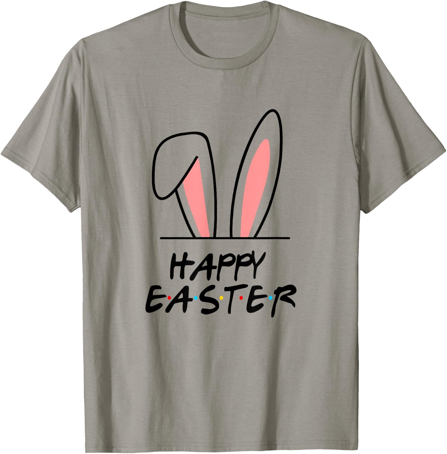 Friends Easter Bunny Funny Shirt Easter Day Friends Cute T-Shirt - T-Shirt | Sand