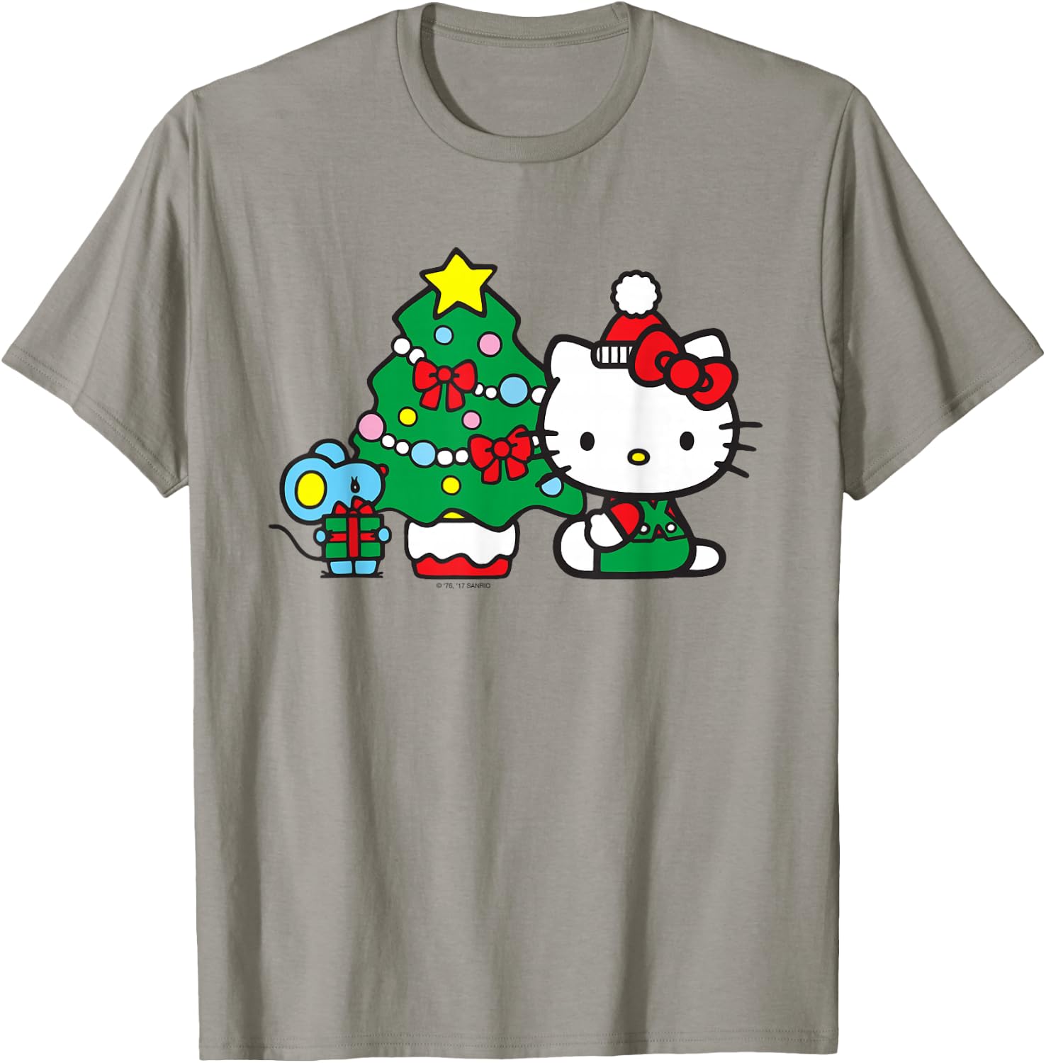 Hello Kitty Christmas Tree Shirt T-Shirt - T-Shirt | Sand