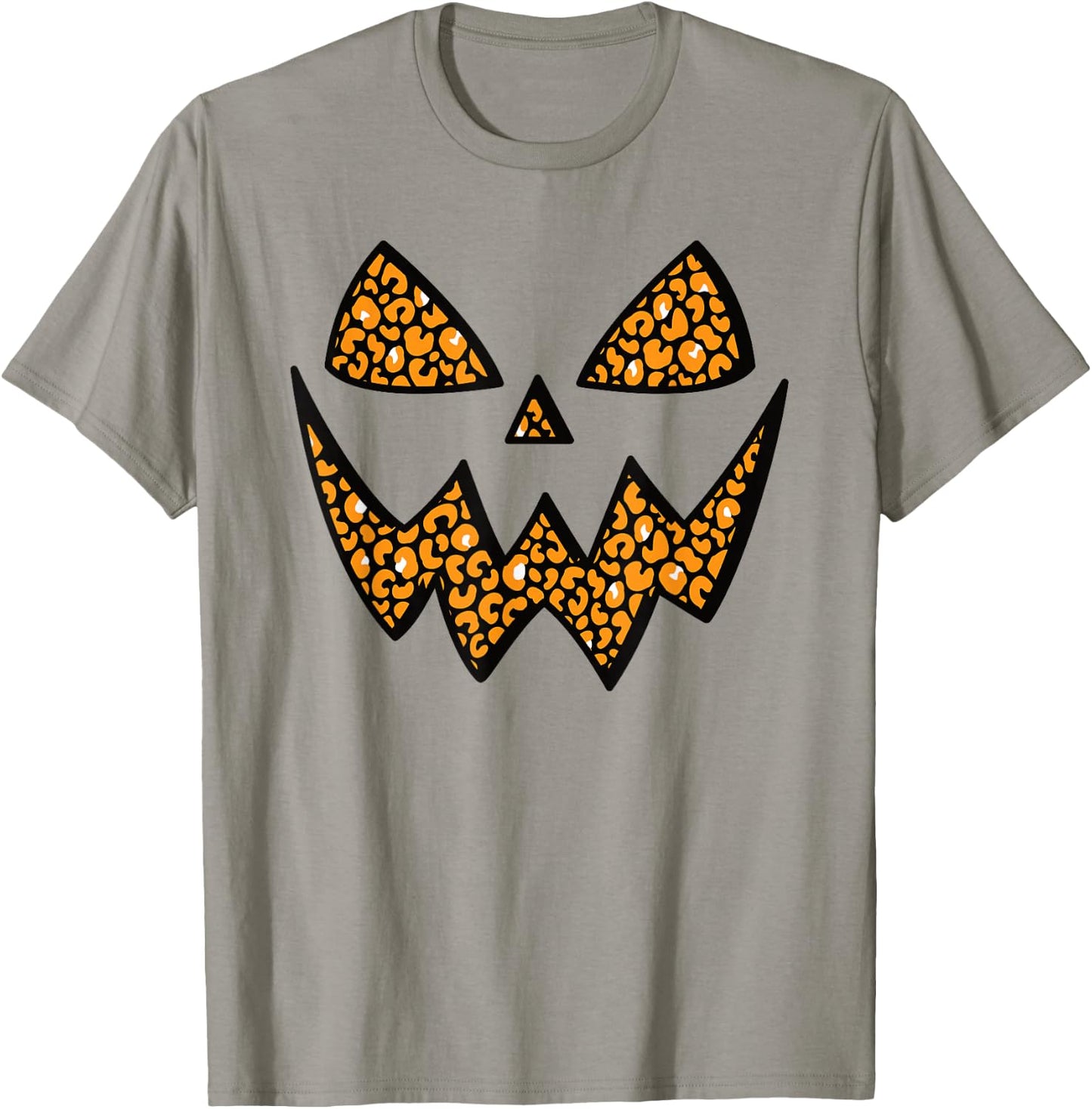 Halloween Jack O Lantern Pumpkin Face Men Women Kids T-Shirt - T-Shirt | Sand