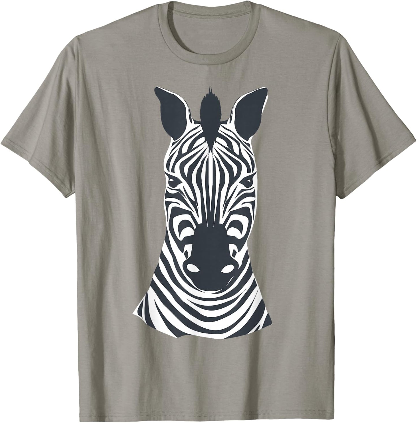 DIY Fancy Dress Kids Zebra Face Costume Boys Girls Child , White, s T-Shirt - T-Shirt | Sand