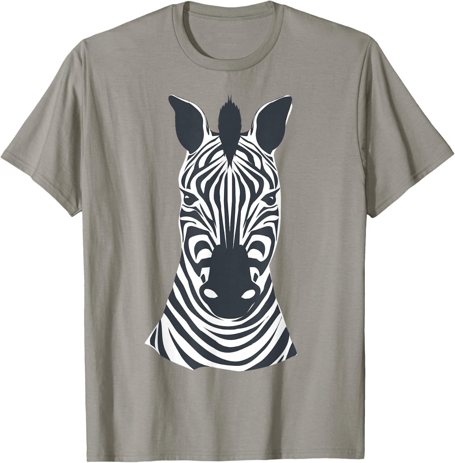 DIY Fancy Dress Kids Zebra Face Costume Boys Girls Child , White, s T-Shirt - T-Shirt | Sand