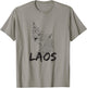 Laos Proud Lao Laotian Dragon Phaya Naga T-Shirt - T-Shirt | Sand