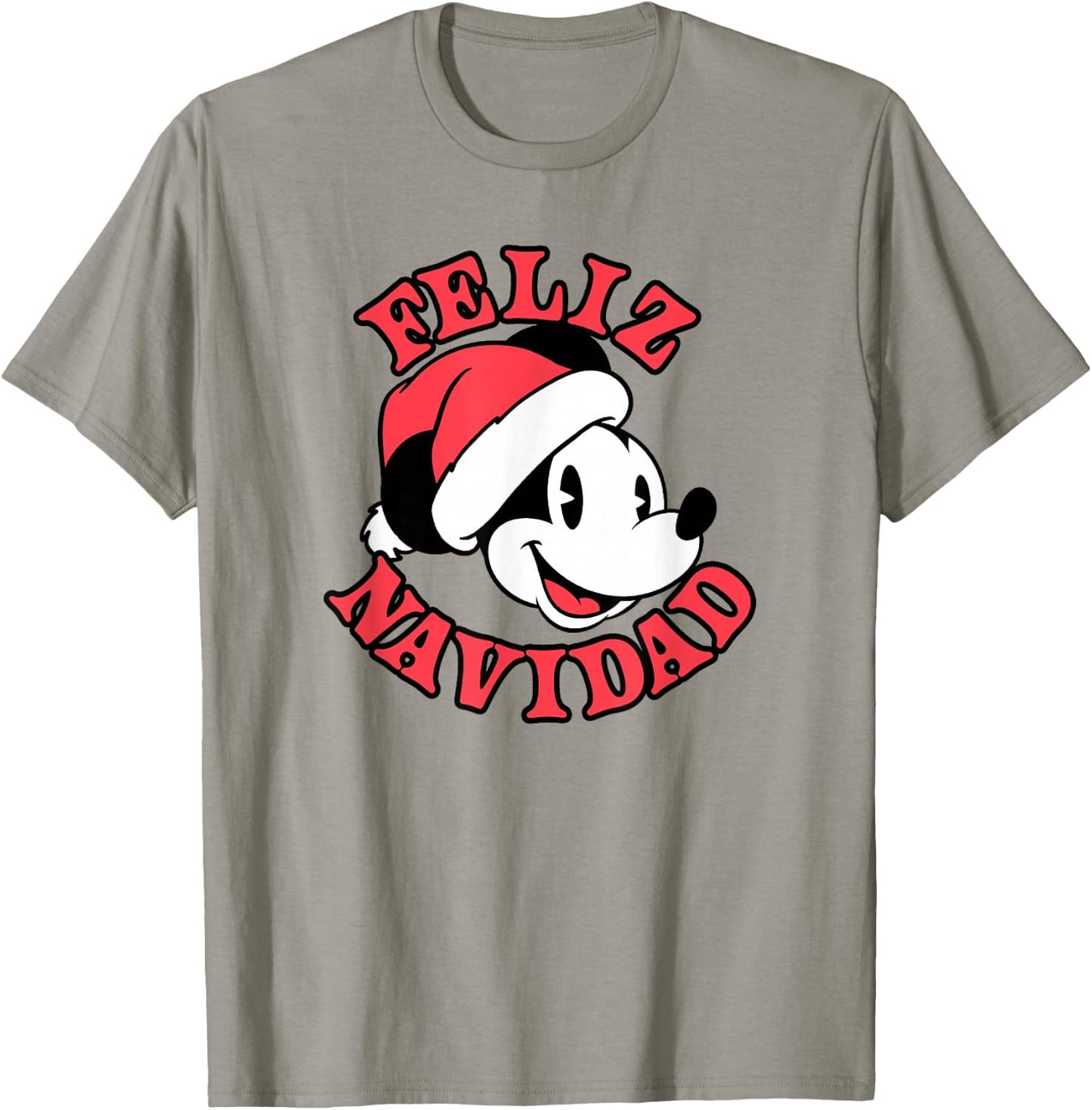Disney Mickey & Friends Christmas Feliz Navidad Mickey T-Shirt - T-Shirt | Sand