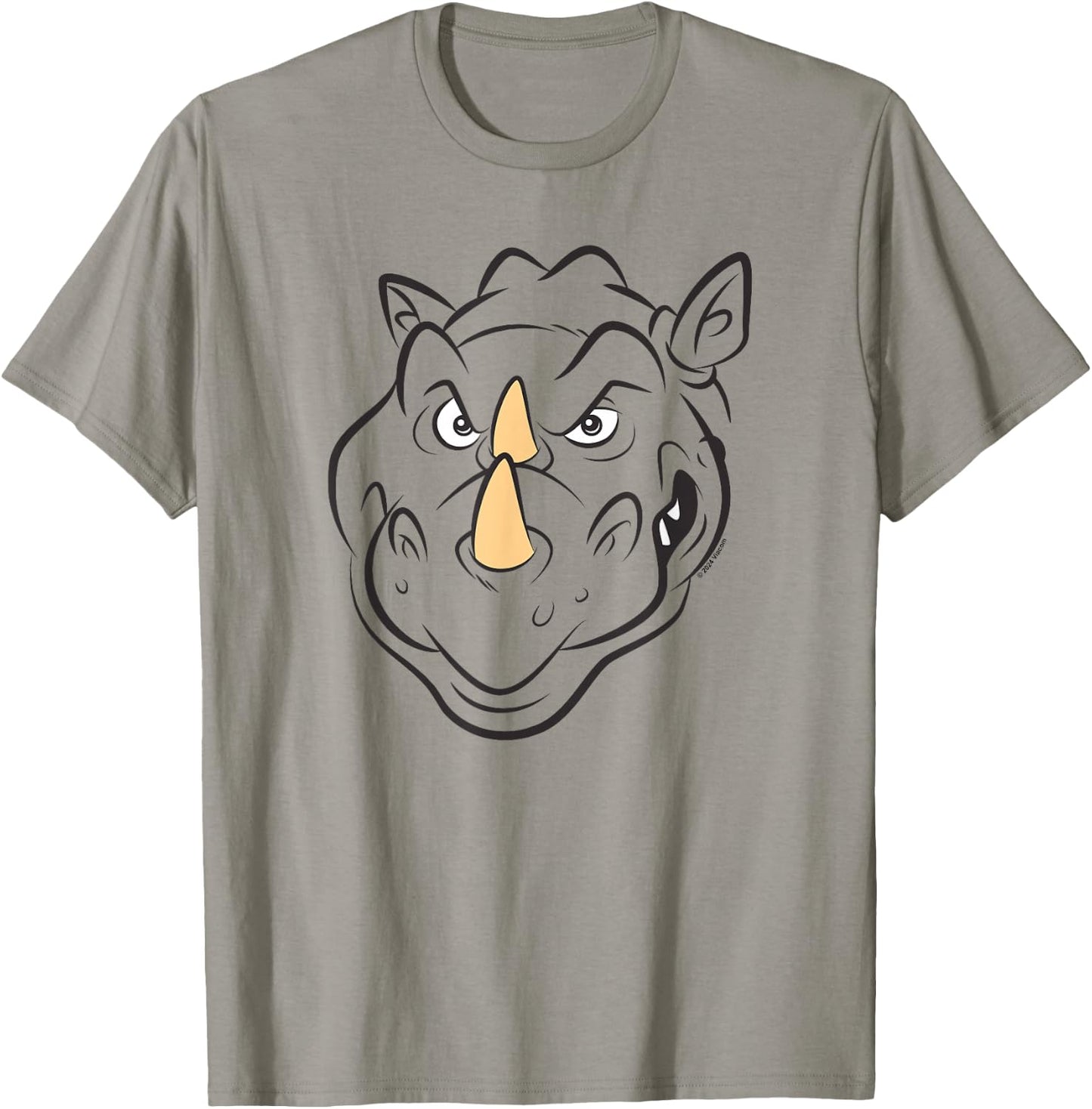 Teenage Mutant Ninja Turtles Rocksteady Face T-Shirt - T-Shirt | Sand