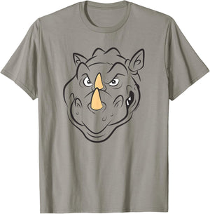 Teenage Mutant Ninja Turtles Rocksteady Face T-Shirt - T-Shirt | Sand