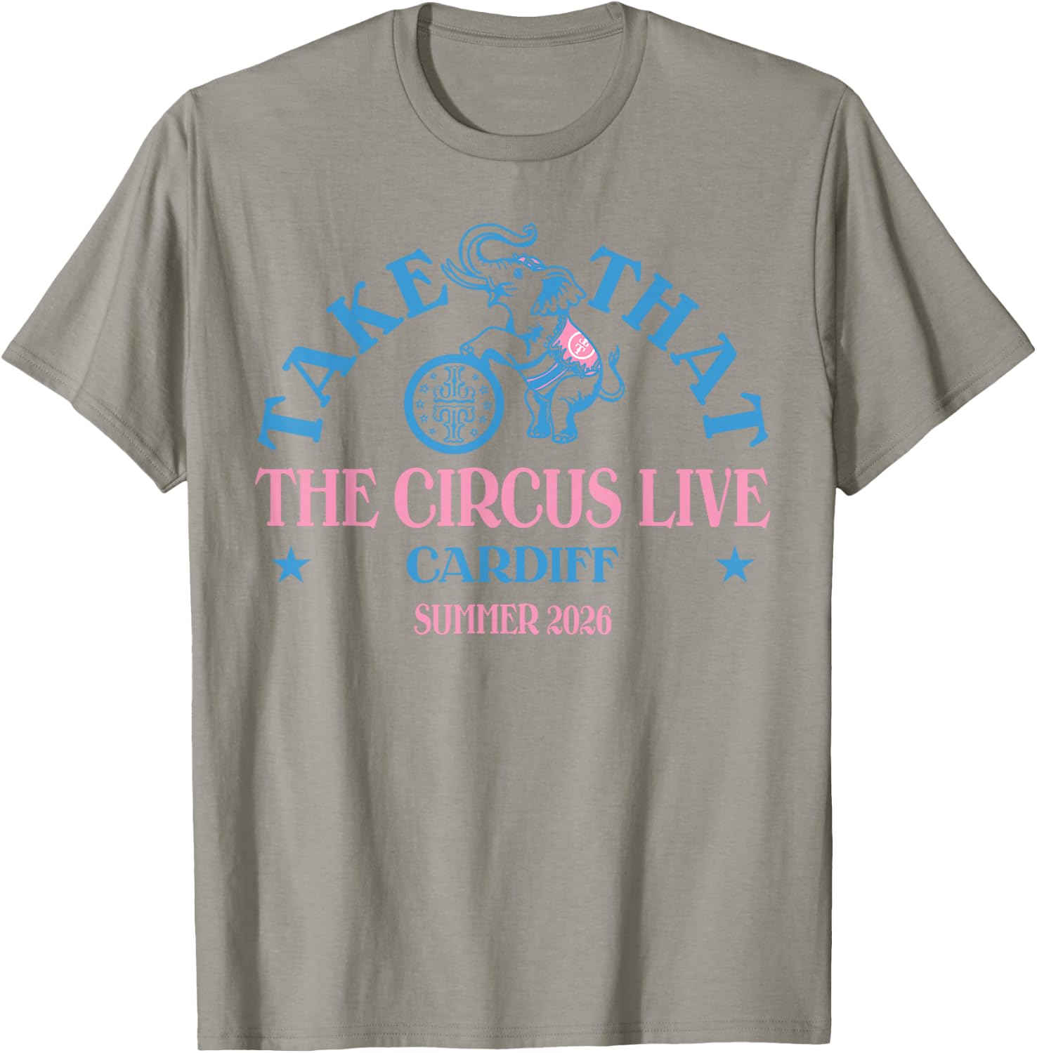 Take that The Circus Live Cardiff T-Shirt - T-Shirt | Sand