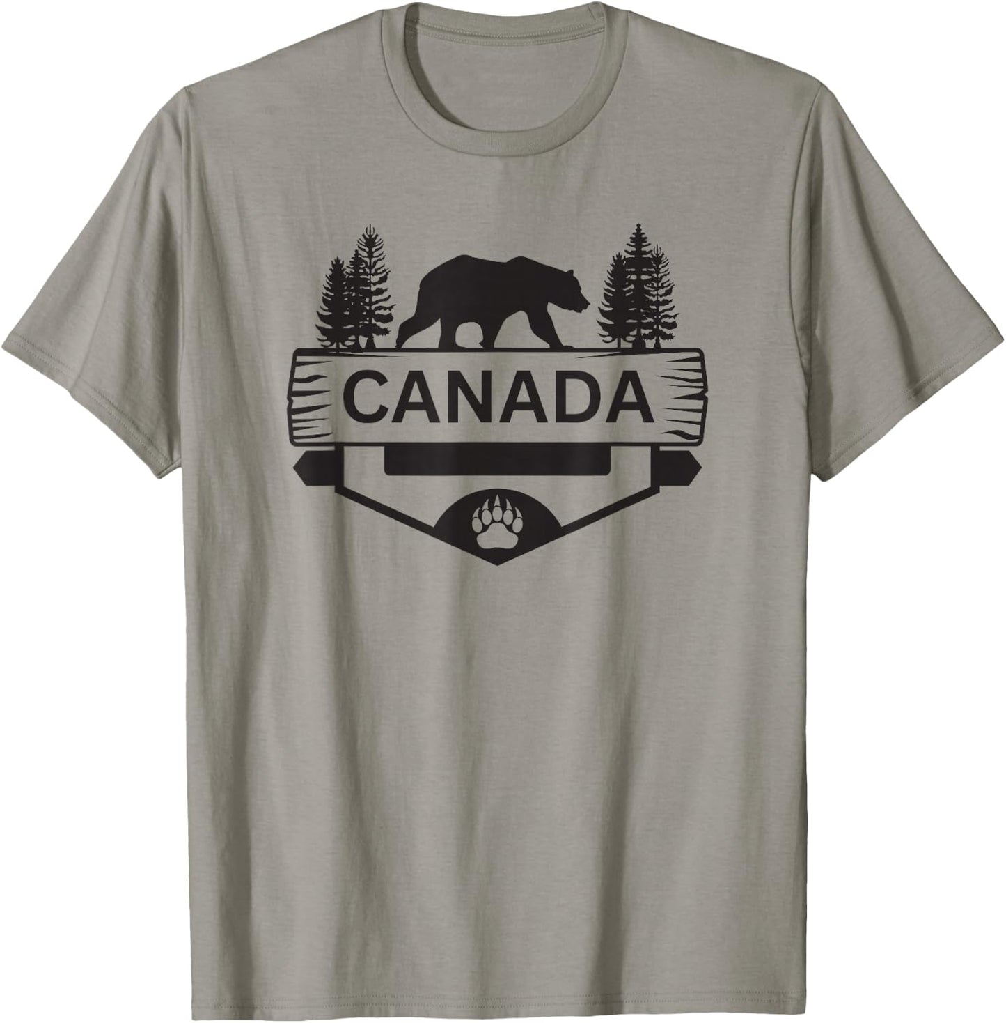 Holiday Canada Bears Men's Kids Boys Women , grey, S T-Shirt - T-Shirt | Sand