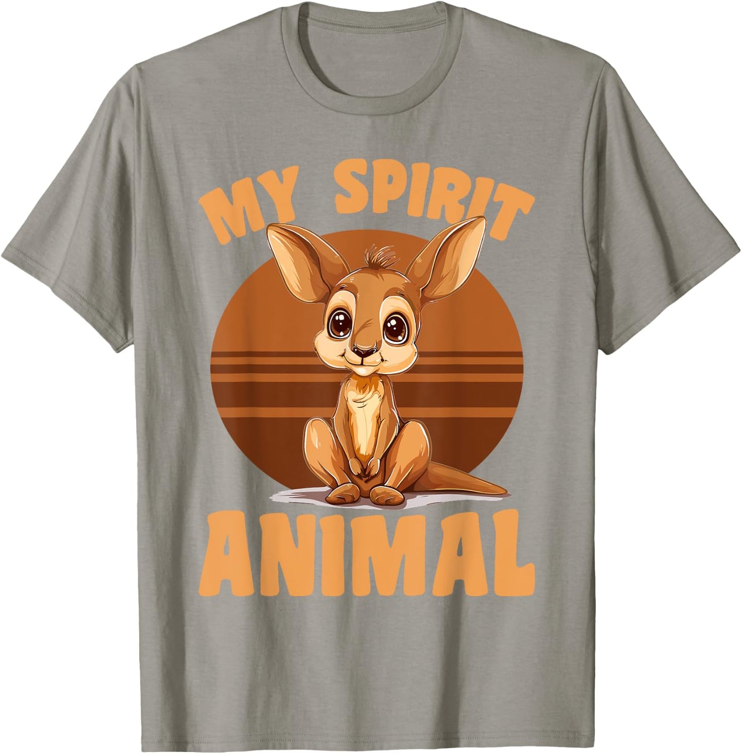 Funny Kangaroo Australia Animal my spirit animal T-Shirt - T-Shirt | Sand