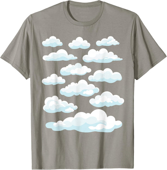 White Clouds T-Shirt - T-Shirt | Sand