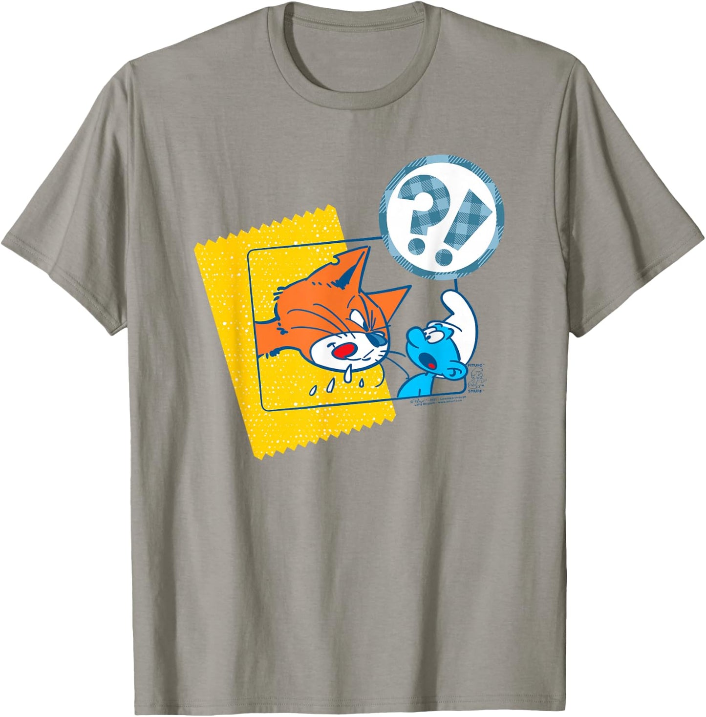 The Smurfs Azrael's Ready for Dinner T-Shirt - T-Shirt | Sand