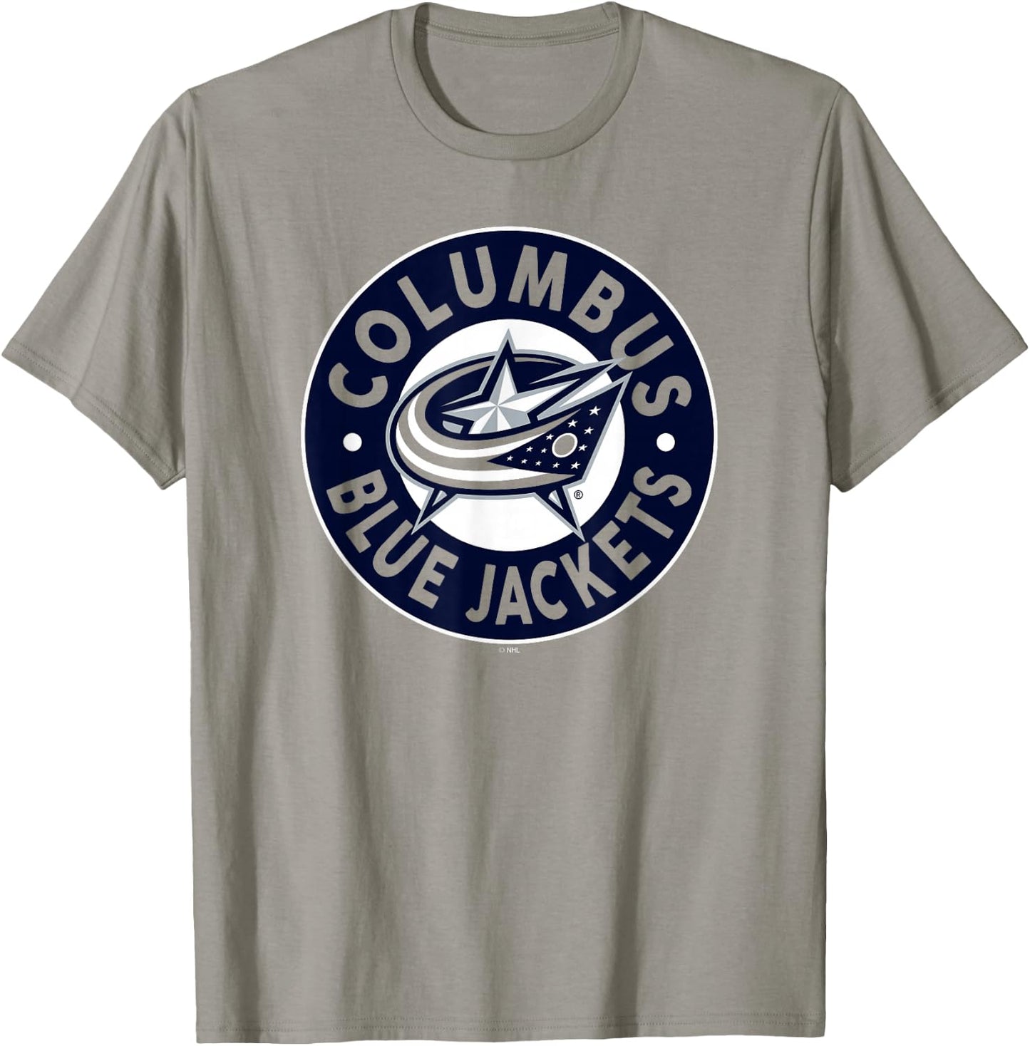 Columbus Blue Jackets Symbol Red Officially Licensed T-Shirt - T-Shirt | Sand