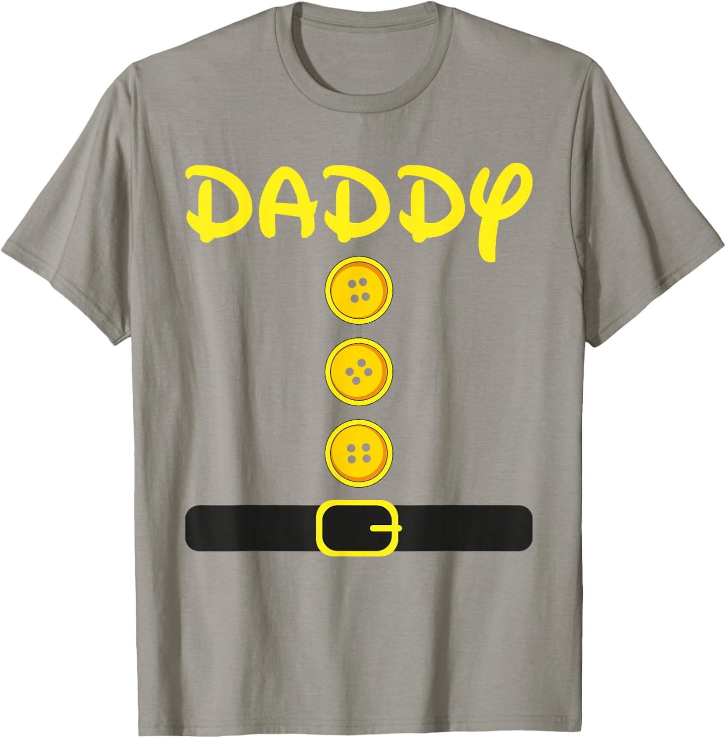 Daddy Dwarf Costume Color Family Matching Dwarf Halloween T-Shirt - T-Shirt | Sand