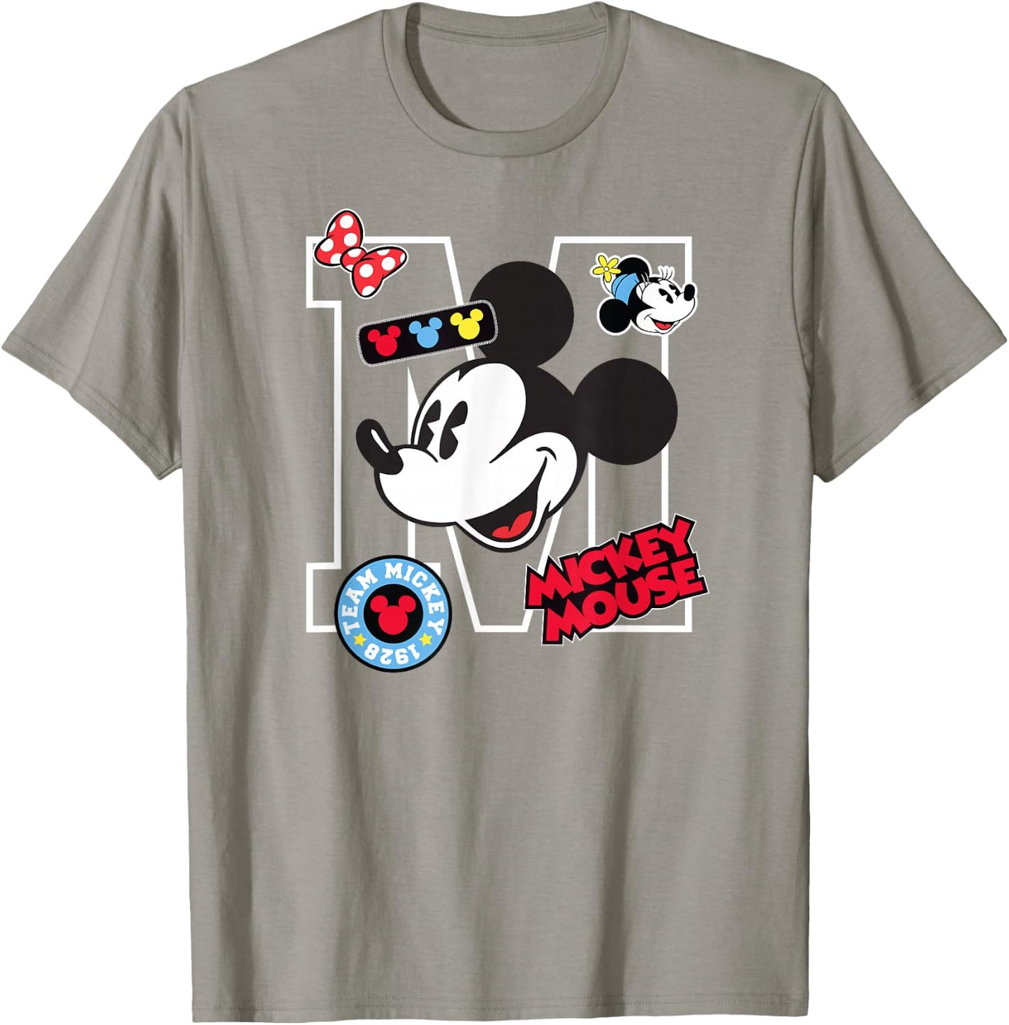 Disney Mickey Mouse Big M T-Shirt - T-Shirt | Sand
