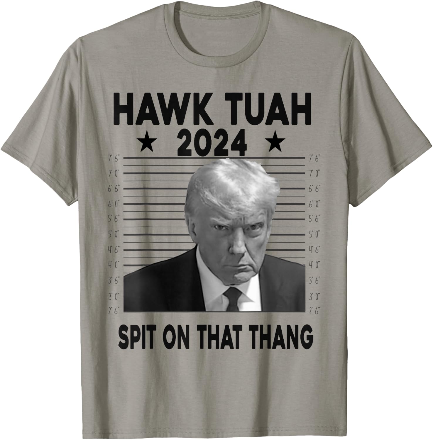 Hawk Tush Spit on that Thang Viral Election Parody Trump T-Shirt - T-Shirt | Sand