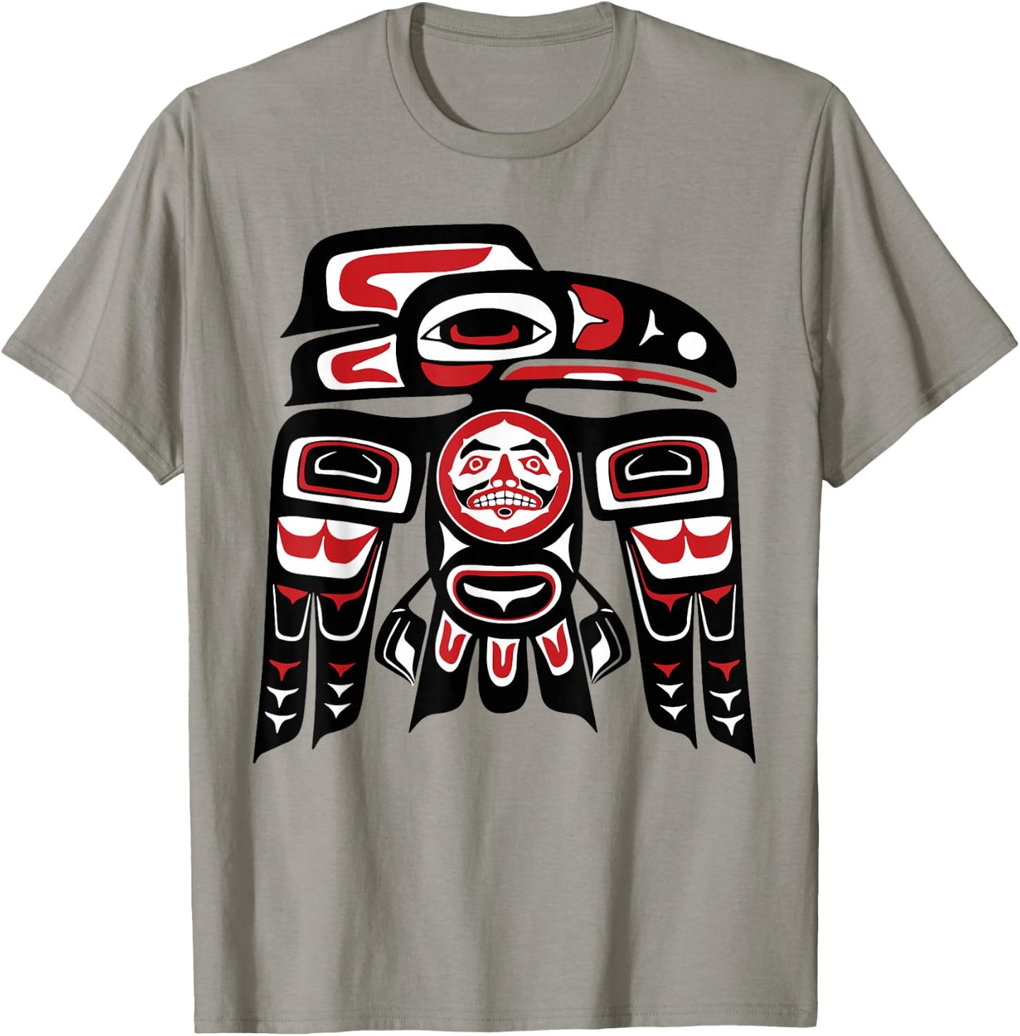 Haida Raven Native American, Raven Tlingit Men Women T-Shirt - T-Shirt | Sand