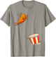 Fried Chicken Jumping Into Bucket Funny Nugget Meme Boys Kid T-Shirt - T-Shirt | Sand