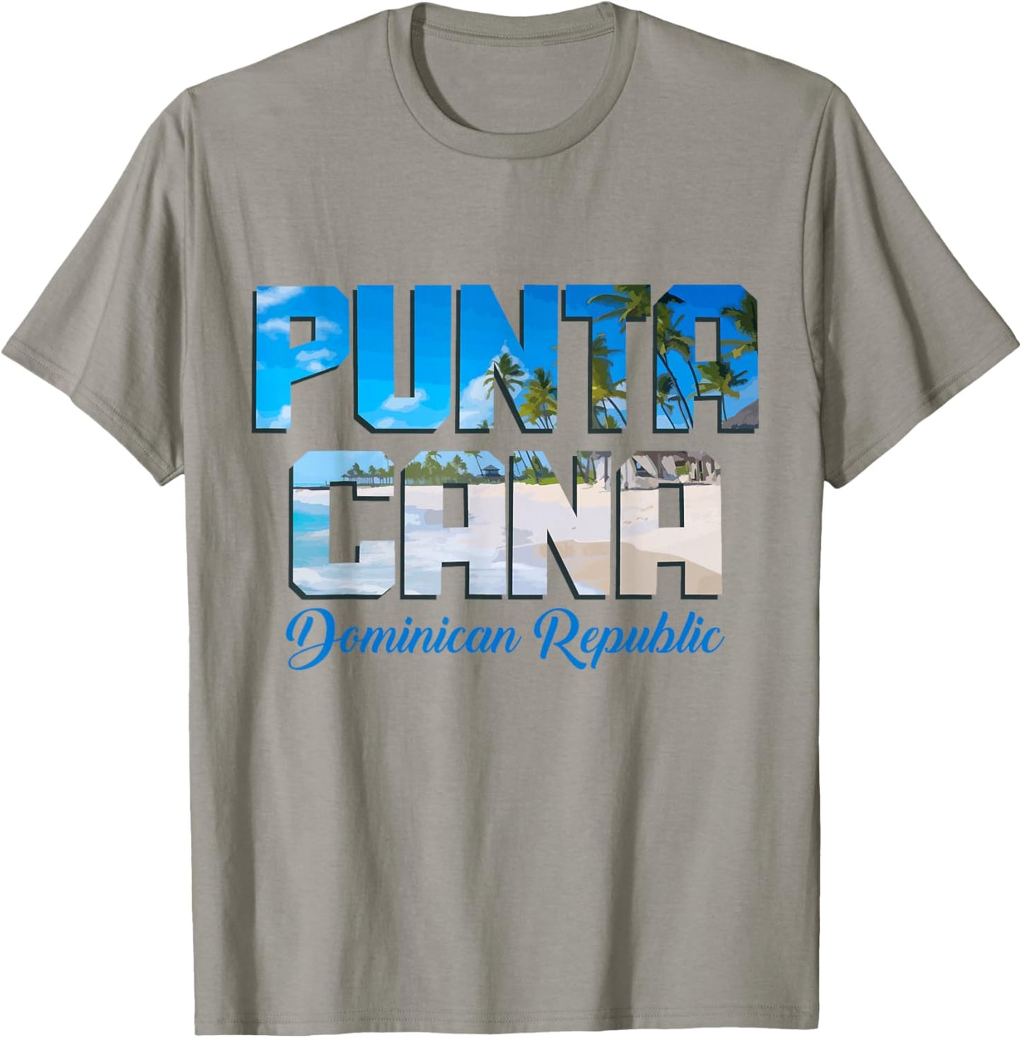 Punta Cana Dominican Republic Beach Surfer Souvenir Vintage T-Shirt - T-Shirt | Sand