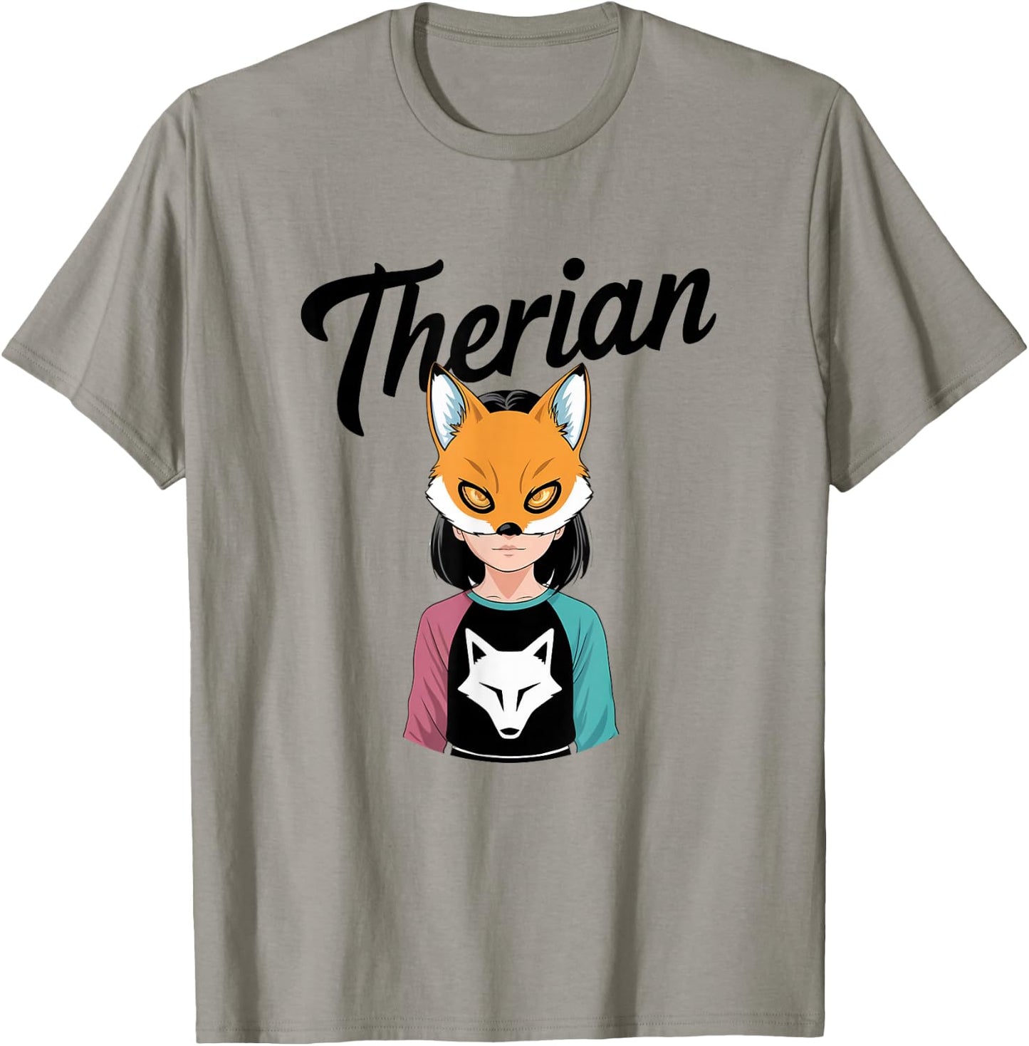 Therian Stuff Therian Equipment, Black, S T-Shirt - T-Shirt | Sand