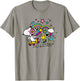 Peanuts - Snoopy Woodstock , blue T-Shirt - T-Shirt | Sand