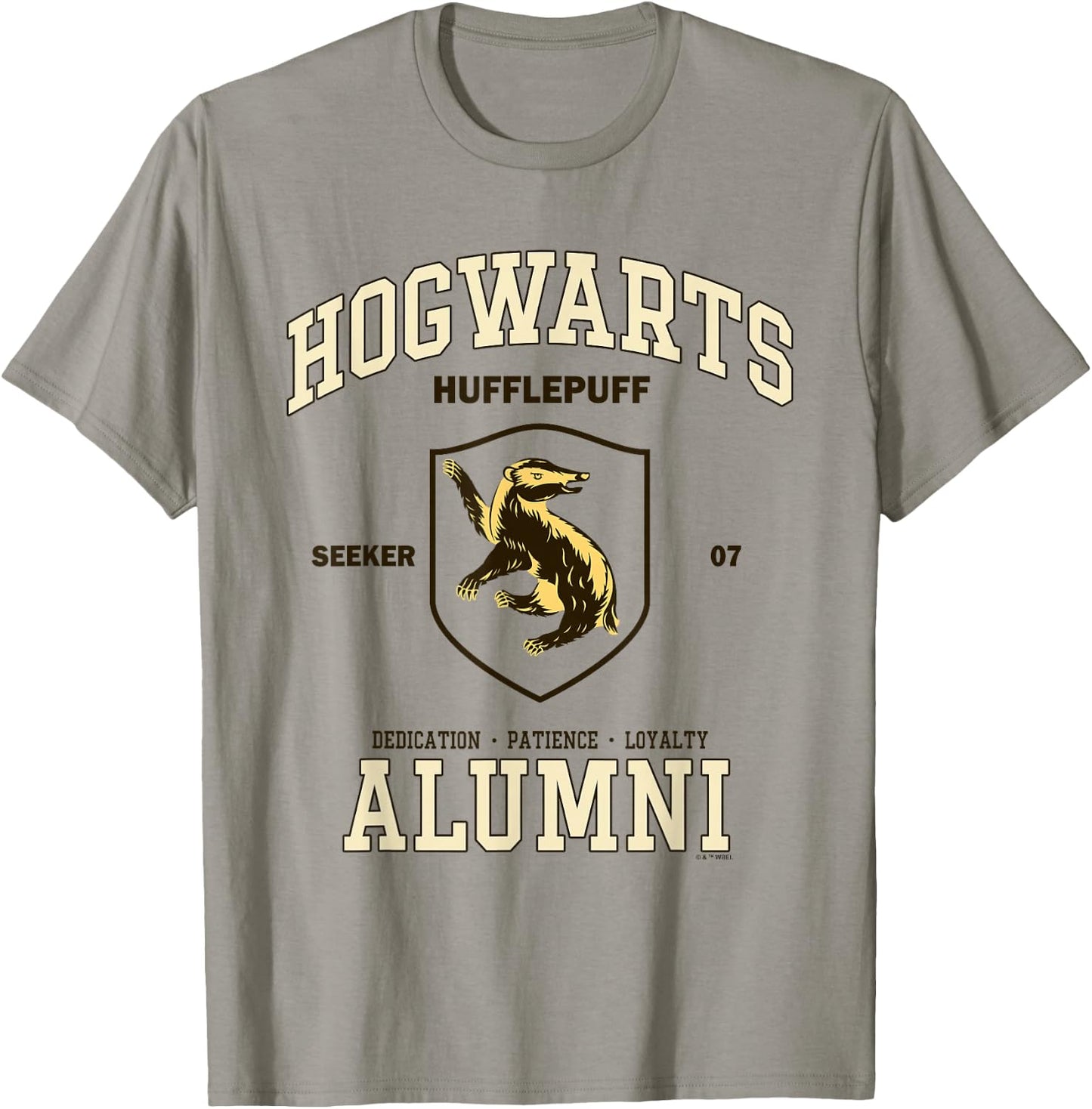 Harry Potter Hogwarts Hufflepuff Alumni T-Shirt - T-Shirt | Sand
