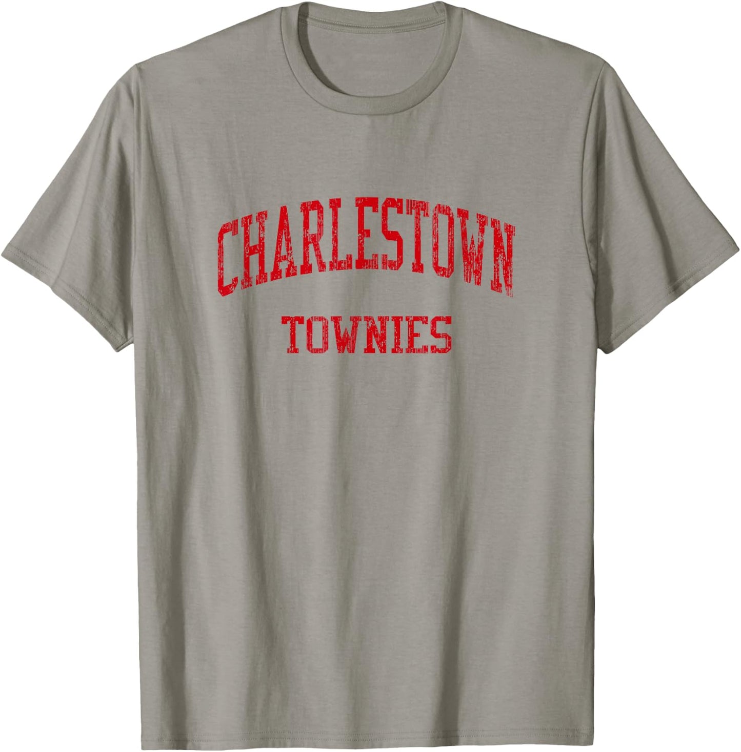 Charlestown High School HS Charlestown MA Vintage Sports T-Shirt - T-Shirt | Sand