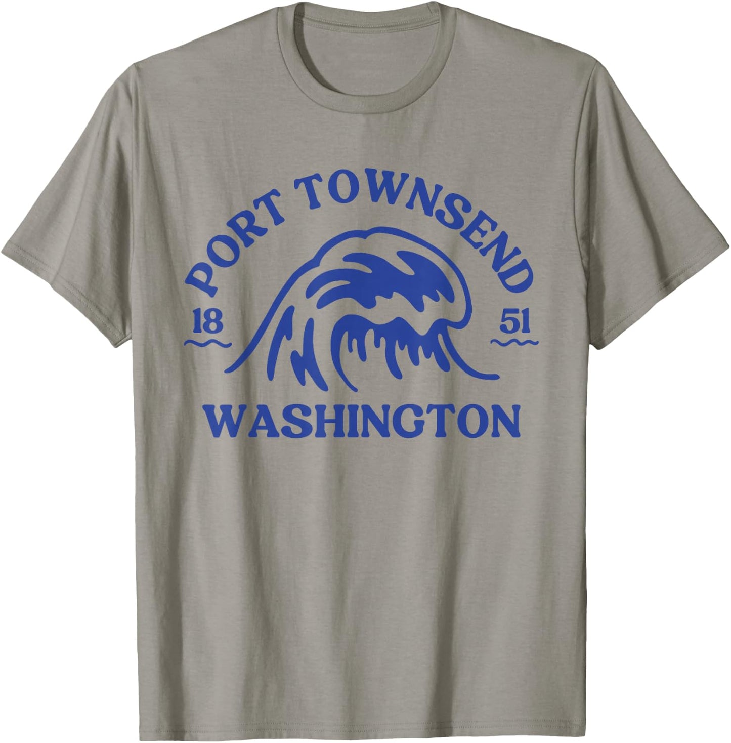 Port Townsend Washington Wave, Port Townsend T-Shirt - T-Shirt | Sand