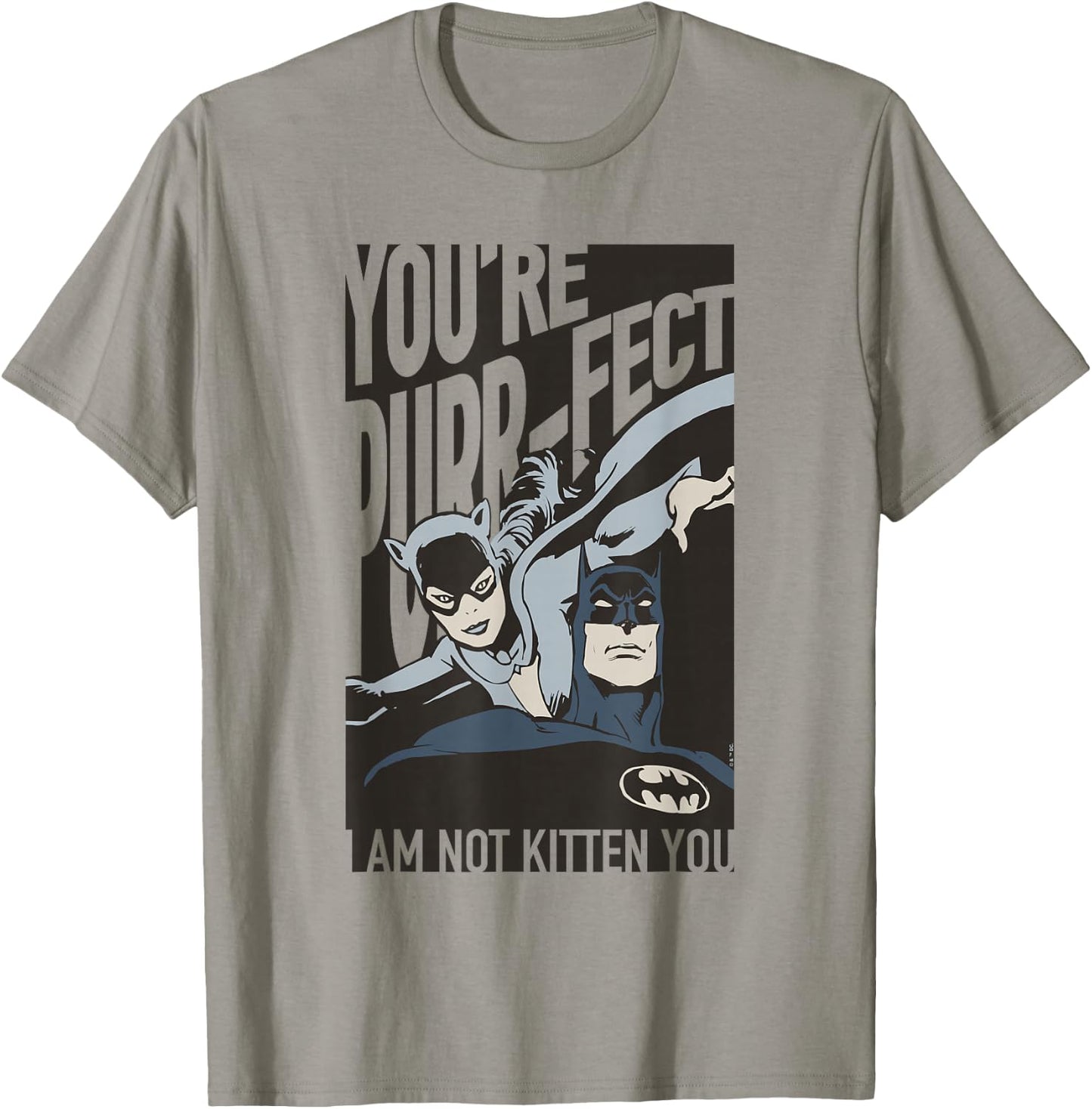 Batman Valentine's Day Catwoman You're Purrfect T-Shirt - T-Shirt | Sand