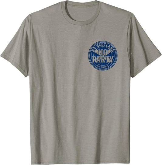 No Scotland No Party Football Proud Scottish Fan Pub T-Shirt - T-Shirt | Sand