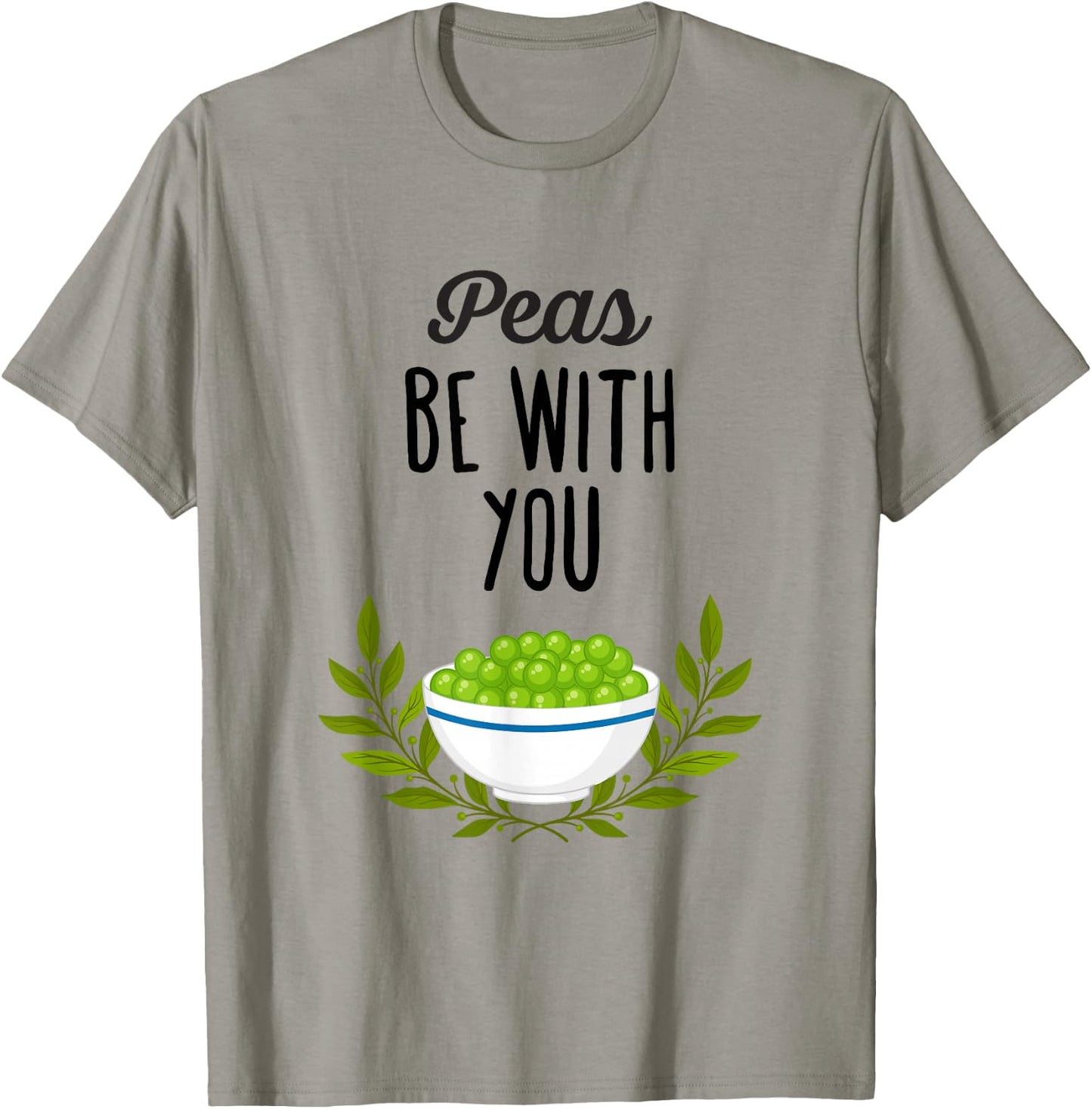 Peas be with you - Funny Thanksgiving Pun T-Shirt - T-Shirt | Sand