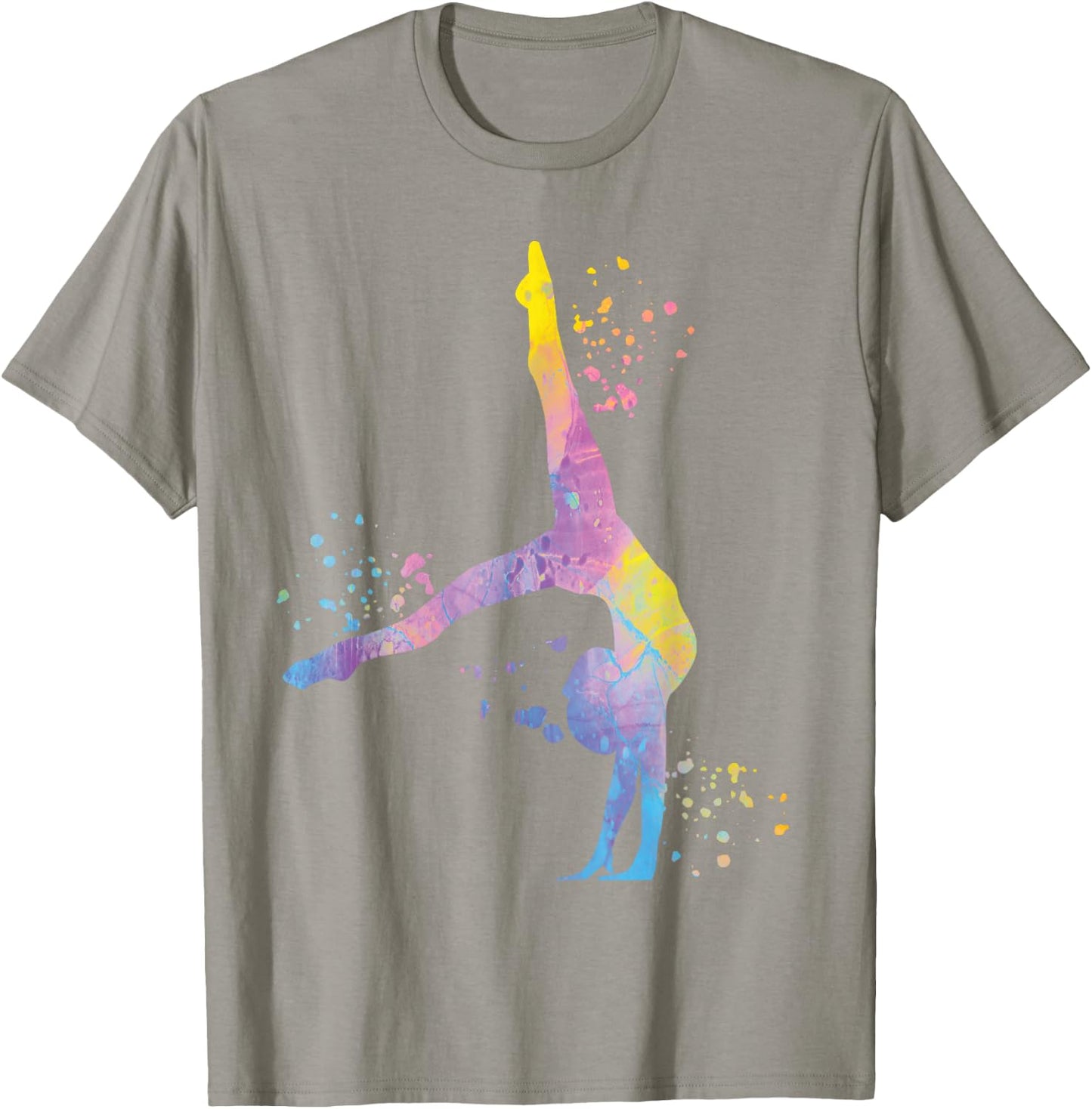 Gymnastic Gymnastics for Girls and Children, White T-Shirt - T-Shirt | Sand